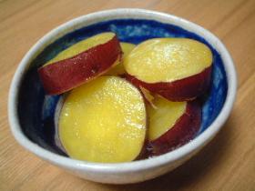 さつまいものレモン煮